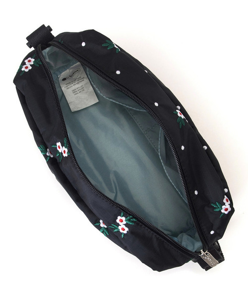 LeSportsac（レスポートサック）の「DANIELLA CROSSBODY フローラルラティスEMB（ショルダーバッグ・レディース・ブルー・FREE）」の4枚目の写真