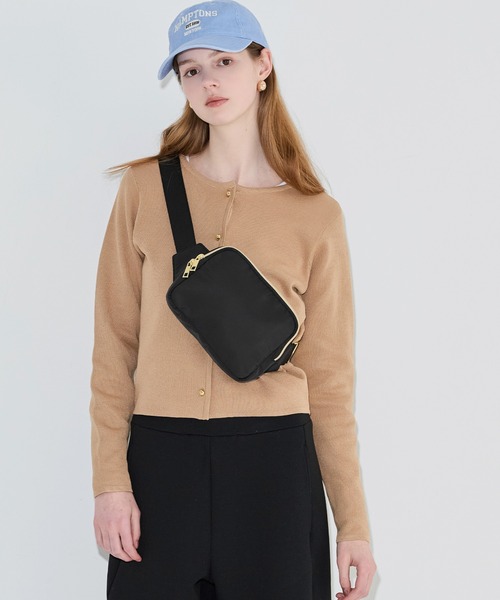 coca（coca）（コカ）の「ウエストポーチ（ボディバッグ/ウエストポーチ・レディース・ブラック・ONE SIZE）」の4枚目の写真