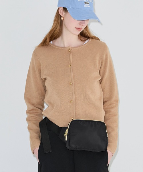 coca（coca）（コカ）の「ウエストポーチ（ボディバッグ/ウエストポーチ・レディース・ブラック・ONE SIZE）」の6枚目の写真