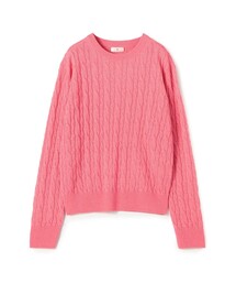 TOMORROWLAND .B | カシミヤシルク ケーブルニットプルオーバー(ニット/セーター)