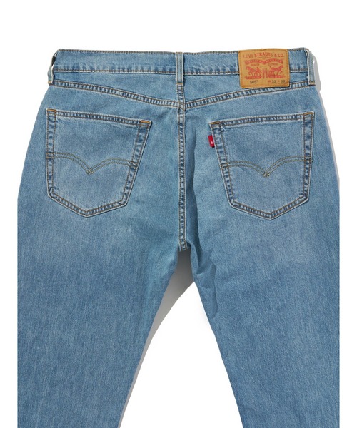 Levi's(リーバイス)の「Levi's/リーバイス 505(TM) レギュラーフィット ジーンズ ミディアムインディゴ(デニムパンツ・メンズ・インディゴブルー・W36 L32/W34 L32/W33 L32/W32 L32/W31 L32/W30 L32/W29 L32/W28 L32)」の10枚目の写真