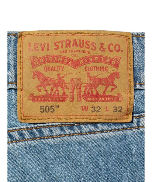 Levi's(リーバイス)の「Levi's/リーバイス 505(TM) レギュラーフィット ジーンズ ミディアムインディゴ(デニムパンツ・メンズ・インディゴブルー・W36 L32/W34 L32/W33 L32/W32 L32/W31 L32/W30 L32/W29 L32/W28 L32)」の13枚目の写真