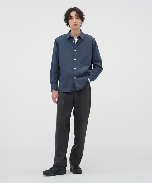 MARGARET HOWELL(マーガレットハウエル)の「EGYPTIAN COTTON POPLIN SHIRT(シャツ/ブラウス・メンズ・ブルー系その他5・LARGE/MEDIUM/SMALL/X-LARGE)」の2枚目の写真