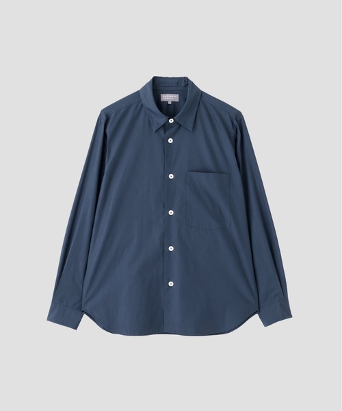 MARGARET HOWELL(マーガレットハウエル)の「EGYPTIAN COTTON POPLIN SHIRT(シャツ/ブラウス・メンズ・ブルー系その他5・LARGE/MEDIUM/SMALL/X-LARGE)」の6枚目の写真