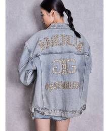 GYDA | Symmetry GYDA bijou BIGデニムGジャン(デニムジャケット)