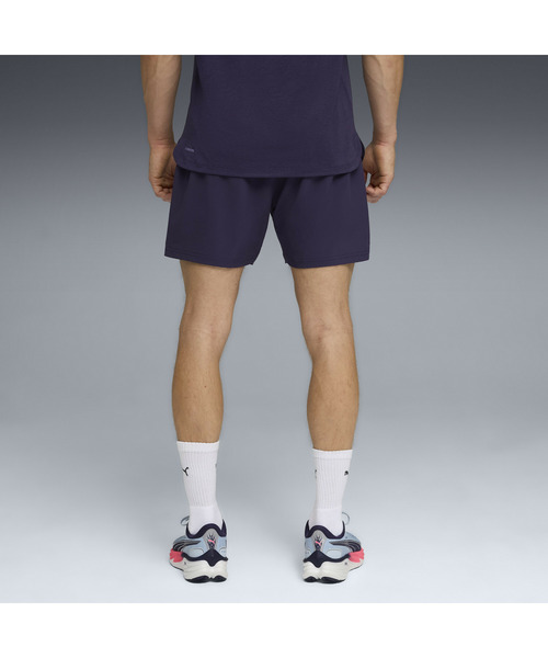 PUMA（プーマ）の「PUMA プーマ メンズ トレーニング PUMA x HYROX ドライエリート 5インチ ショーツ（その他パンツ・メンズ・ブラック/プラム・MEDIUM/SMALL/X-LARGE/LARGE）」の5枚目の写真