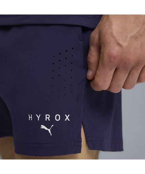 PUMA（プーマ）の「PUMA プーマ メンズ トレーニング PUMA x HYROX ドライエリート 5インチ ショーツ（その他パンツ・メンズ・ブラック/プラム・MEDIUM/SMALL/X-LARGE/LARGE）」の6枚目の写真