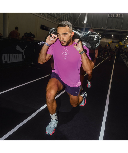 PUMA（プーマ）の「PUMA プーマ メンズ トレーニング PUMA x HYROX ドライエリート 5インチ ショーツ（その他パンツ・メンズ・ブラック/プラム・MEDIUM/SMALL/X-LARGE/LARGE）」の7枚目の写真