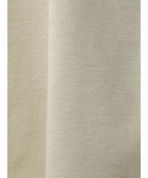 mizuiroind（ミズイロインド）の「mizuiro ind モックネックTシャツ（Tシャツ/カットソー・レディース・ホワイト/ベージュ/スモークピンク/ブラック/ブルー・FREE）」の15枚目の写真