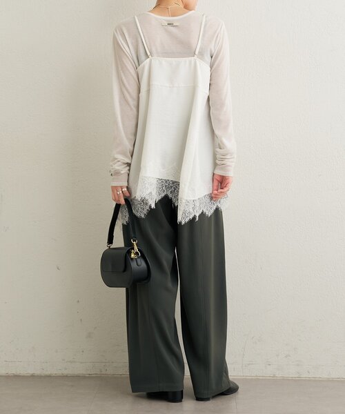 Omekashi（オメカシ）の「カーゴタックパンツ（カーゴパンツ・レディース・チャコールグレー/カーキ・FREE）」の13枚目の写真