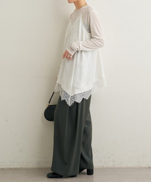 Omekashi（オメカシ）の「カーゴタックパンツ（カーゴパンツ・レディース・チャコールグレー/カーキ・FREE）」の14枚目の写真