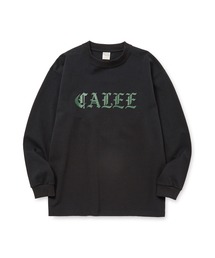 CALEE（キャリー）の「O/E LOGO HEAVY WEIGHT L/S TEE（Tシャツ/カットソー）」