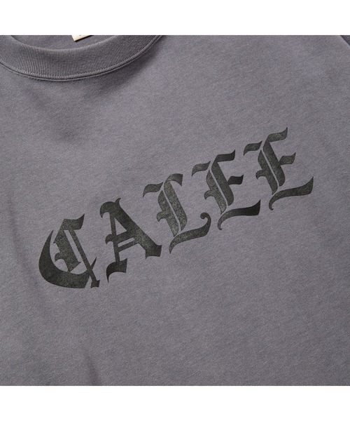 CALEE(キャリー)の「O/E LOGO HEAVY WEIGHT L/S TEE(Tシャツ/カットソー・メンズ・ブラック/チャコールグレー/オレンジ/ホワイト・LARGE/MEDIUM/X-LARGE)」の11枚目の写真