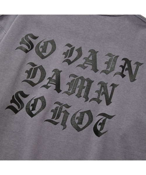 CALEE(キャリー)の「O/E LOGO HEAVY WEIGHT L/S TEE(Tシャツ/カットソー・メンズ・ブラック/チャコールグレー/オレンジ/ホワイト・LARGE/MEDIUM/X-LARGE)」の12枚目の写真