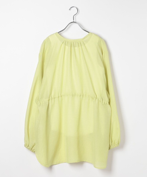 LEPSIM（レプシィム）の「着回しブラウス《2点セット》　639490（シャツ/ブラウス・レディース・グレー/オフホワイト/ブラウン/イエロー/ブラック・FREE）」の6枚目の写真