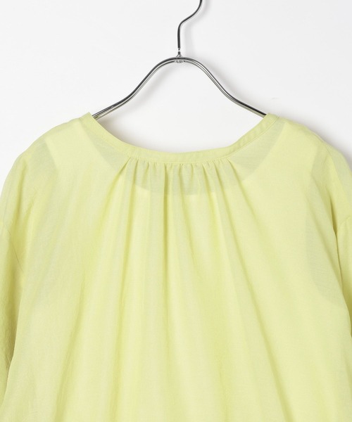 LEPSIM（レプシィム）の「着回しブラウス《2点セット》　639490（シャツ/ブラウス・レディース・グレー/オフホワイト/ブラウン/イエロー/ブラック・FREE）」の13枚目の写真