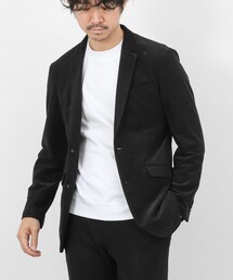 Stutostein Nolley's（シュテットシュタインノーリーズ）の「《ビジカジ/セットアップ対応》ストレッチコードピケ テーラードジャケット 26SS（テーラードジャケット）」