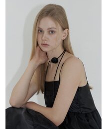 KINDABABY（カインダベイビー）の「black rose tie choker（ネックレス）」
