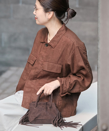 JOURNAL STANDARD | 《追加》リネンミリタリージャケット(ミリタリージャケット)