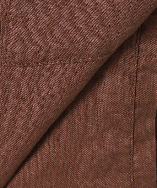 JOURNAL STANDARD(ジャーナルスタンダード)の「《追加》リネンミリタリージャケット(ミリタリージャケット・レディース・ブラック/カーキ・FREE)」の21枚目の写真
