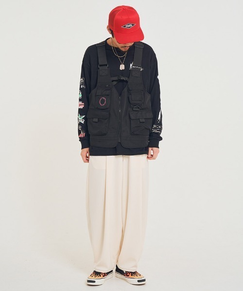 EFFECTEN（エフェクテン）の「mcg3768-Utility 2way game vest ゲームベスト(efsal-07)（ベスト・メンズ・ブラック・FREE）」の9枚目の写真