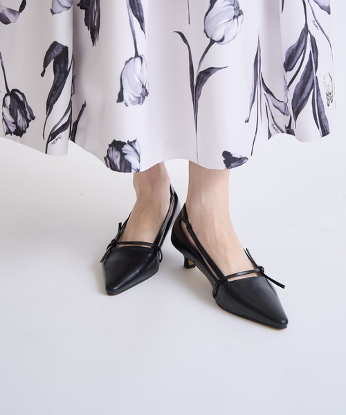 NOELA（ノエラ）の「サイドノットパンプス（パンプス・レディース・ブラック/ベージュ/モカ・M/L）」の6枚目の写真