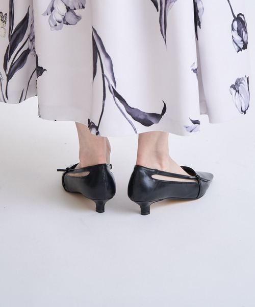 NOELA（ノエラ）の「サイドノットパンプス（パンプス・レディース・ブラック/ベージュ/モカ・M/L）」の8枚目の写真