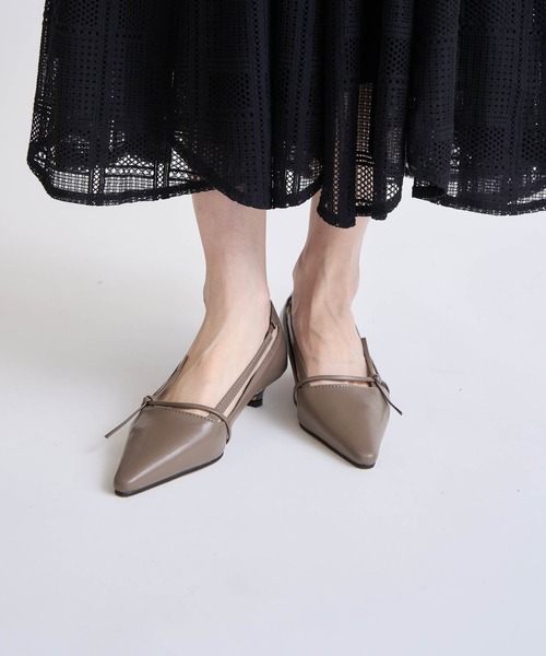 NOELA（ノエラ）の「サイドノットパンプス（パンプス・レディース・ブラック/ベージュ/モカ・M/L）」の16枚目の写真