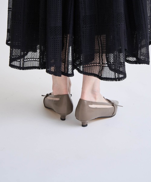 NOELA（ノエラ）の「サイドノットパンプス（パンプス・レディース・ブラック/ベージュ/モカ・M/L）」の18枚目の写真