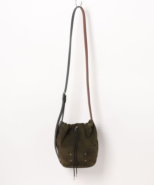 Maison Margiela(メゾンマルジェラ)の「Maison Margiela-women BELT BAG POUCH(ショルダーバッグ・レディース・カーキブラウン・FREE)」の6枚目の写真
