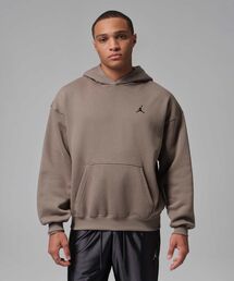 ジョーダン ブルックリン フリース メンズ オーバーサイズド プルオーバー パーカー / Jordan Brooklyn Fleece Men's Oversized Pullover Hoodie IB7235-040 Olive Grey