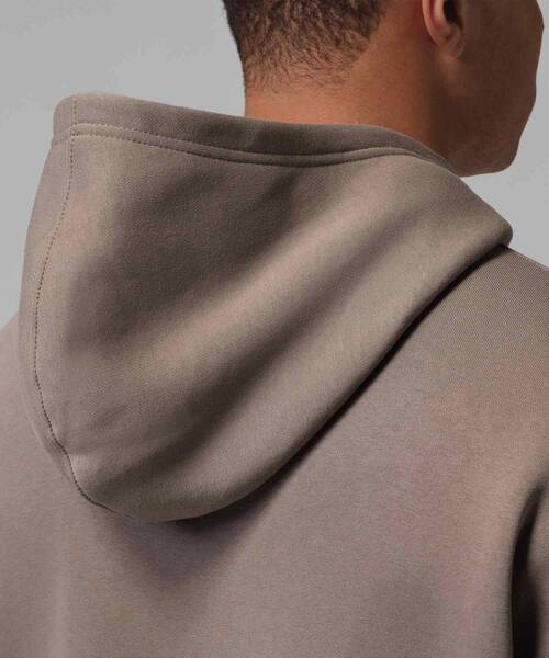 JORDAN BRAND(ジョーダンブランド)の「ジョーダン ブルックリン フリース メンズ オーバーサイズド プルオーバー パーカー / Jordan Brooklyn Fleece Men's Oversized Pullover Hoodie IB7235-040 Olive Grey(パーカー・メンズ・サンドグレー・L/2XL/XL/S/M)」の6枚目の写真