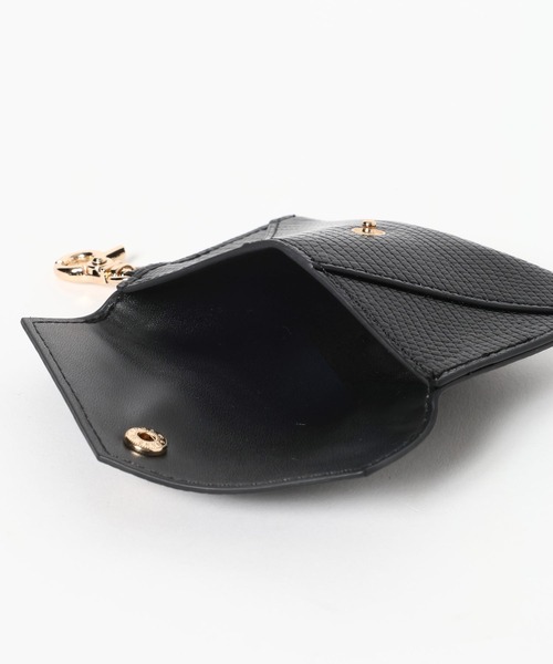 mysty woman(ミスティウーマン)の「リングチャームBAG 657453(ショルダーバッグ・レディース・ブラック/ライトグレー・FREE)」の9枚目の写真