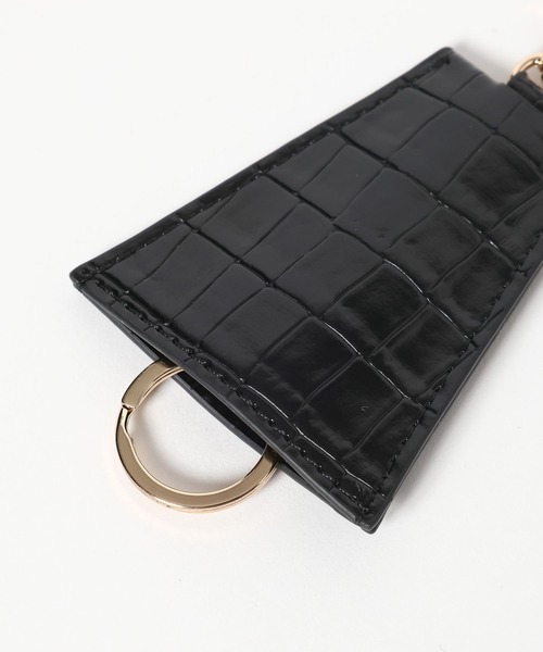 mysty woman(ミスティウーマン)の「リングチャームBAG 657453(ショルダーバッグ・レディース・ブラック/ライトグレー・FREE)」の10枚目の写真