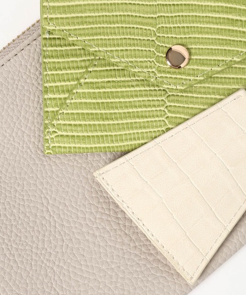 mysty woman(ミスティウーマン)の「リングチャームBAG 657453(ショルダーバッグ・レディース・ブラック/ライトグレー・FREE)」の12枚目の写真