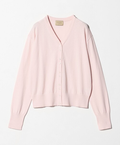 UNITED ARROWS(ユナイテッドアローズ)の「Vネック カーディガン(カーディガン/ボレロ・レディース・ネイビー/ライトピンク・FREE)」の16枚目の写真