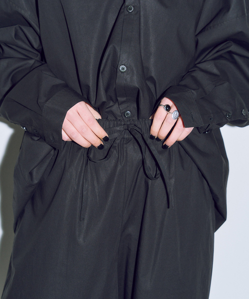 CITYSHOP(シティーショップ)の「EASY PANTS : パンツ(その他パンツ・レディース・ホワイト/ブラック・36/38)」の5枚目の写真