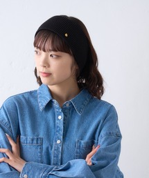 CIAOPANIC TYPY（チャオパニックティピー）の「■プレート付きリブヘアターバン（ヘアバンド）」