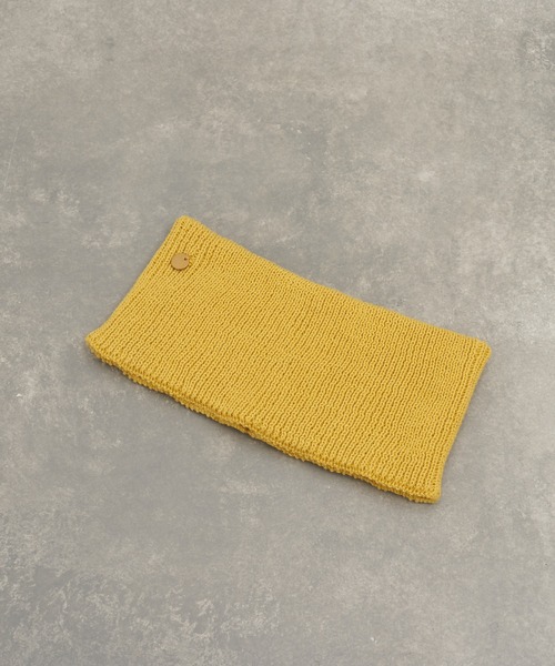 CIAOPANIC TYPY（チャオパニックティピー）の「:プレート付きリブヘアターバン（ヘアバンド・レディース・オフホワイト/ブラウン/バーガンディー/イエロー/ブラック/グレー・ONE SIZE）」の17枚目の写真