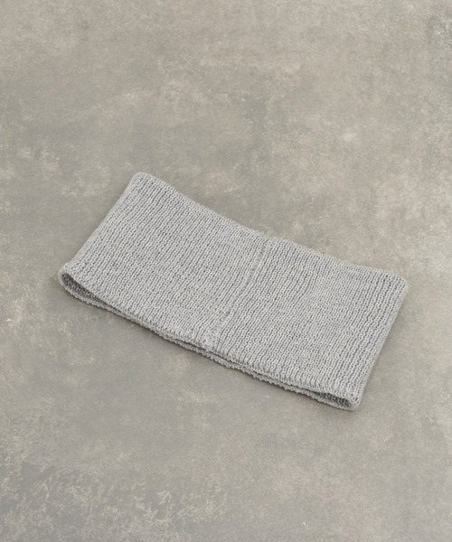 CIAOPANIC TYPY（チャオパニックティピー）の「:プレート付きリブヘアターバン（ヘアバンド・レディース・オフホワイト/ブラウン/バーガンディー/イエロー/ブラック/グレー・ONE SIZE）」の21枚目の写真