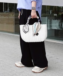 MAZEMAZE（マゼマゼ）の「プラリュクスハンドメイドかごバッグ（かごバッグ）」