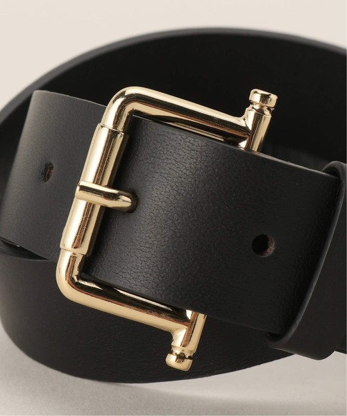 LEFIJE（レフィエ）の「LEFIJE/レフィエ スムースレザーベルト(3cm)（ベルト・レディース・ブラック/ベージュ・XX-SMALL）」の11枚目の写真