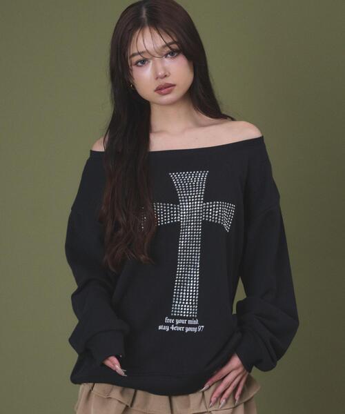 セール】WEGO｜ウィゴーのスウェット（ブラック/黒色系・長袖）通販