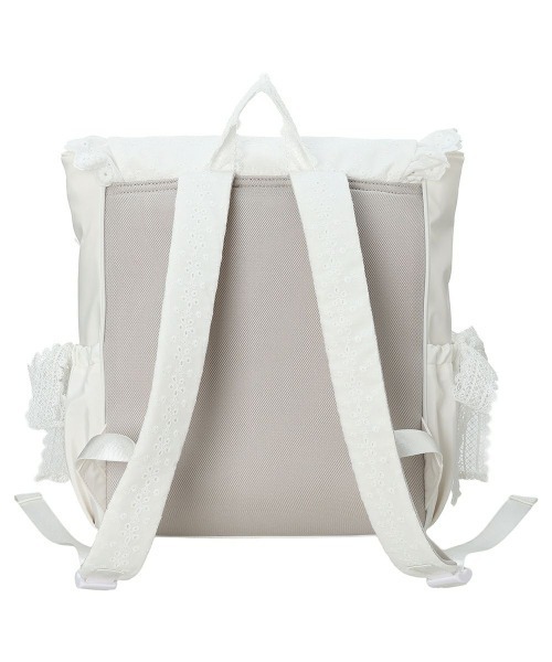 F i.n.t（フィント）の「コットンレースフラップリュック/fint フィント（バックパック/リュック・レディース・ブラック/オフホワイト・FREE）」の16枚目の写真