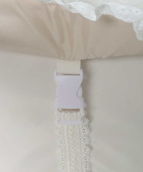 F i.n.t（フィント）の「コットンレースフラップリュック/fint フィント（バックパック/リュック・レディース・ブラック/オフホワイト・FREE）」の20枚目の写真