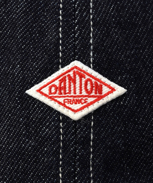 DANTON（ダントン）の「DANTON | デニム 6Pキャップ UNISEX（キャップ・レディース・ダークインディゴブルー・F）」の9枚目の写真