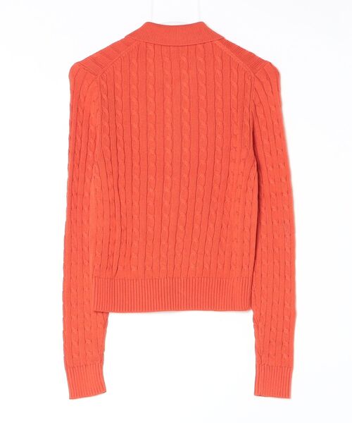 ケーブルニット コットン カーディガン（カーディガン/ボレロ）｜POLO