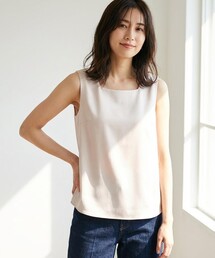 ANY SIS（エニィスィス）の「【2WAY】サテン タンクトップ（タンクトップ）」