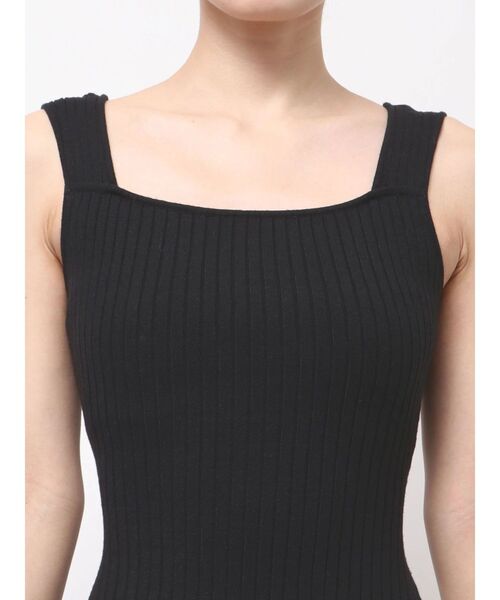 GYDA（ジェイダ）の「バックオープンジップスリットリブニットロングワンピース（ワンピース・レディース・ライトグレー/ミント/グレー/ブラック・FREE）」の16枚目の写真