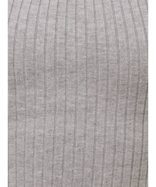 GYDA（ジェイダ）の「バックオープンジップスリットリブニットロングワンピース（ワンピース・レディース・ライトグレー/ミント/グレー/ブラック・FREE）」の22枚目の写真